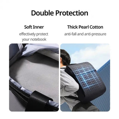 Рюкзак UGREEN LP664 Laptop Backpack B02 Dark Grey (Up to 15.6'')(UGR-90798) (UGR-90798)