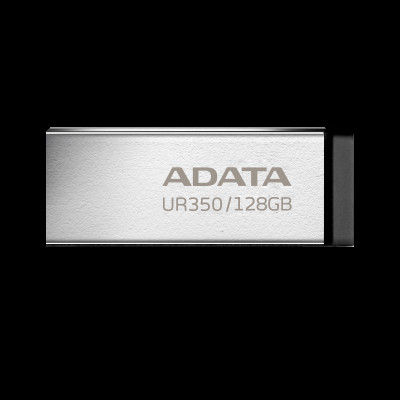 Флеш-накопичувач ADATA USB 3.2 UR 350 128Gb Silver/Black (UR350-128G-RSR/BK)
