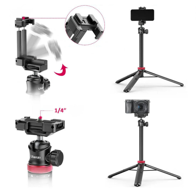 Штатив Ulanzi Vijim Multi-functional Mini Tripod Black (UV-2502B MT-44 black) (2502B)