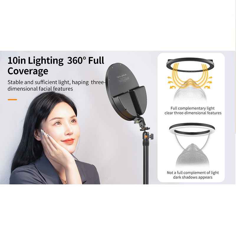 Відеосвітло Ulanzi Vijim 10inch streaming key light  (UV-2591 K13) (2591)