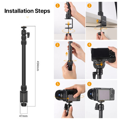 Штатив-тримач Ulanzi Vijim Camera Desk Mount (UV-2731 LS10) (2731)