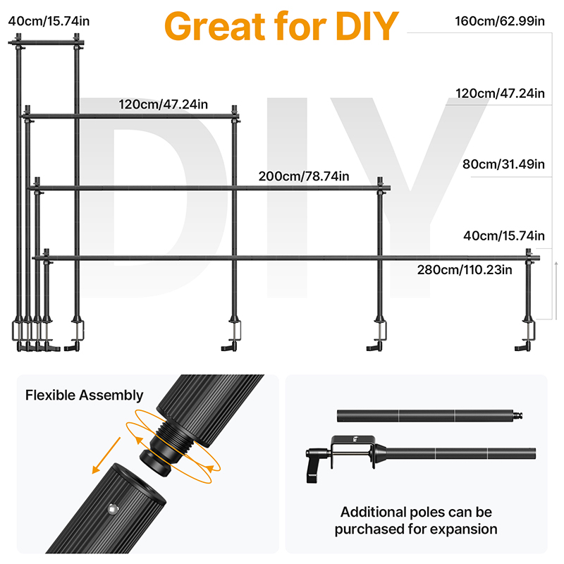 Штатив-тримач Ulanzi Vijim Multifunction Photo Studio Stand (UV-2957 LS15) (2957)