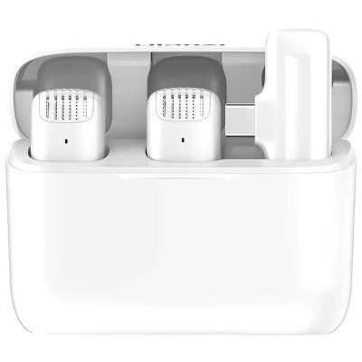 Бездротова мікрофонна система Ulanzi Vijim J12 Wireless Lavalier Microphone System (Type-C Android interface) (UV-3096 J12 white) (3096)