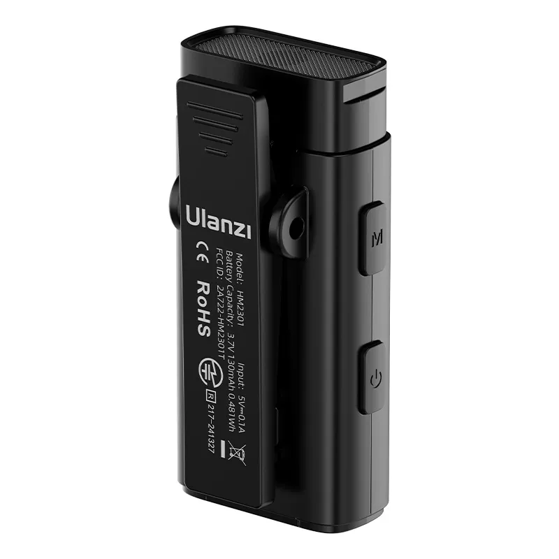 Бездротова мікрофонна система Ulanzi Vijim HM2301 Dual Channel Wireless Lavalier Microphone (A005 HM2301 ) (A005)