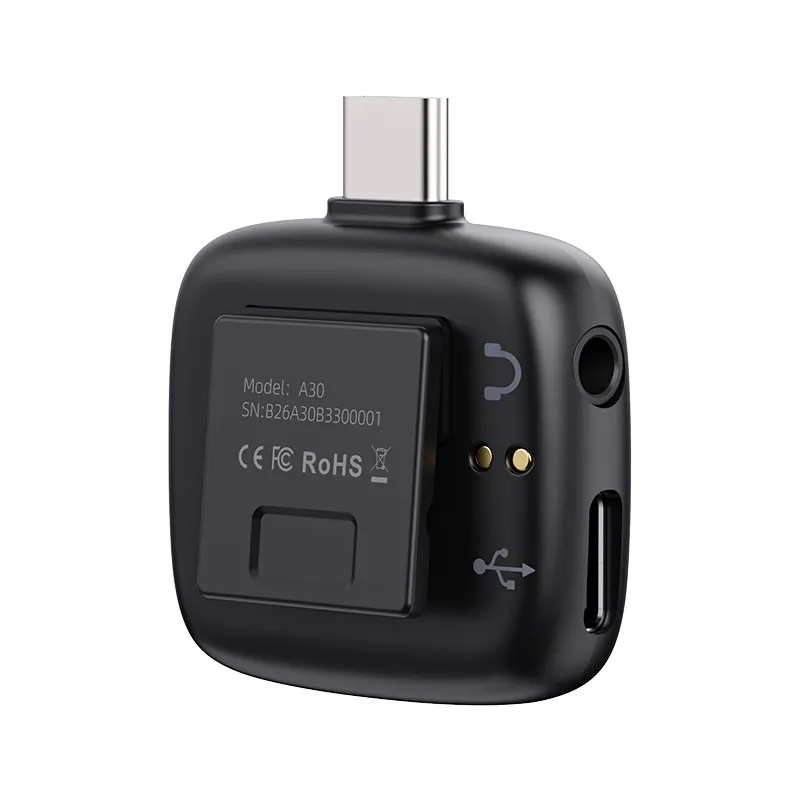 Бездротова мікрофонна система Ulanzi Vijim A30 Tiny Microphone Black (A014GBB2 A30) (A014GBB2)