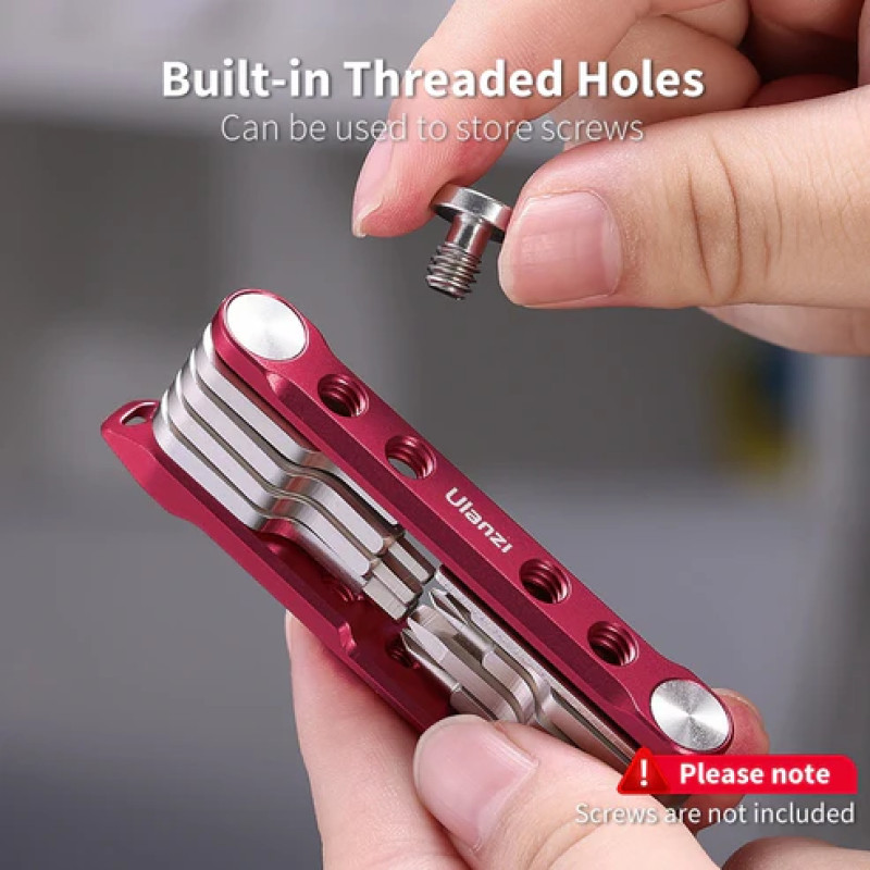 Мультитул Ulanzi Vijim Folding Tool Set With Screwdrivers And Wrenches (C035GBB1 CM029) (C035GBB1)