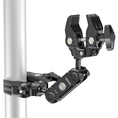Шарнірне кріплення Ulanzi CO17 Super Clamp With Dual Ballhead Magic Arm (UV-C046GBB1 CO17) (C046GBB1) Шарнірне кріплення Ulanzi CO17 Super Clamp With Dual Ballhead Magic Arm (UV-C046GBB1 CO17) (C046GBB1)
