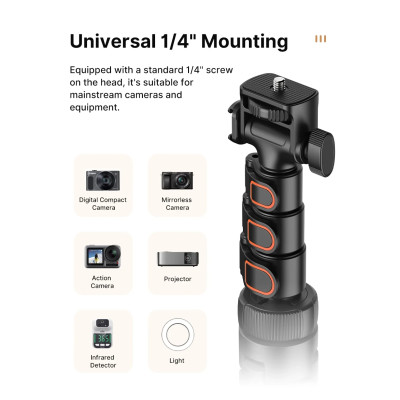 Штатив Ulanzi Vijim TB64 1.6M Multifunction Tripod (T115GBB1 TB64) (T115GBB1)