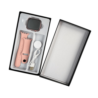 Смарт-годинник BIG V200 Pro Max 44mm. 220 mAh. IP65 Pink (V200PMPink) Смарт-годинник BIG V200 Pro Max 44mm. 220 mAh. IP65 Pink (V200PMPink)