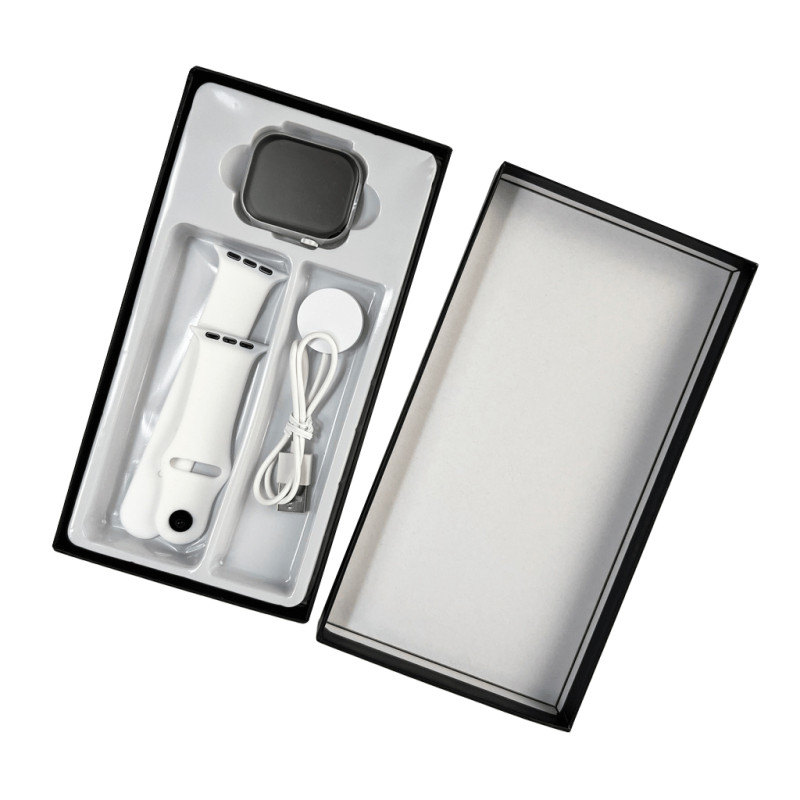 Смарт-годинник BIG V200 Pro Max 44mm. 220 mAh. IP65 Silver (V200PMSilver)