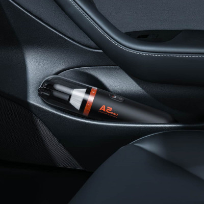 Автомобільний пилосос Baseus A2Pro Car Vacuum Cleaner (6000pa) Black (VCAQ040001)