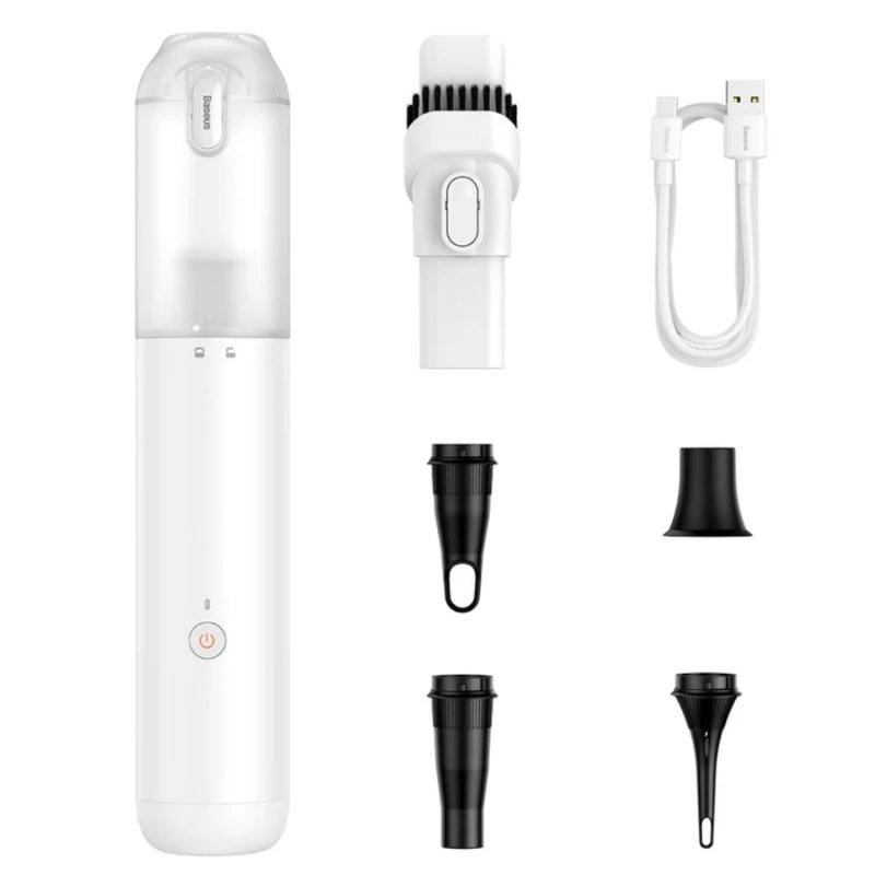 Автомобільний пилосос Baseus A3lite Car Vacuum Cleaner White (VCAQ050002)