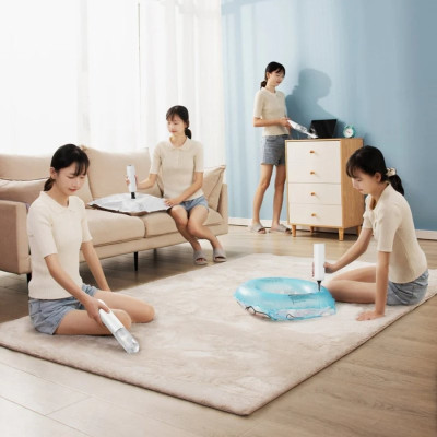 Автомобільний пилосос Baseus A3lite Car Vacuum Cleaner White (VCAQ050002)