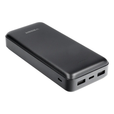Зовнішній акумулятор VEGER 20000 mAh 2A A20 (W2015) black (VG-W2015) Зовнішній акумулятор VEGER 20000 mAh 2A A20 (W2015) black (VG-W2015)