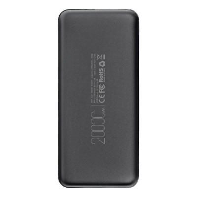 Зовнішній акумулятор VEGER 20000 mAh 2A A20 (W2015) black (VG-W2015) Зовнішній акумулятор VEGER 20000 mAh 2A A20 (W2015) black (VG-W2015)