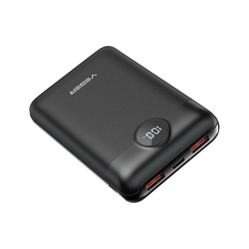 Зовнішній акумулятор VEGER 20000 mAh PD QC3.0 2A 22,5W S20 (W2053) black (VG-W2053)
