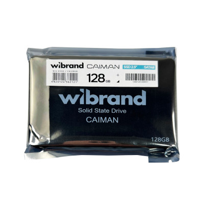 Накопичувач SSD Wibrand Caiman 128GB 2.5" 7mm SATAIII Bulk (WI2.5SSD/CA128GB) Накопичувач SSD Wibrand Caiman 128GB 2.5" 7mm SATAIII Bulk (WI2.5SSD/CA128GB)