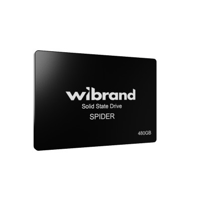 Накопичувач SSD Wibrand Spider 480GB 2.5" 7mm SATAIII Standard (WI2.5SSD/SP480GBST)