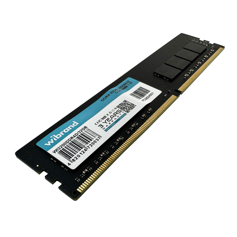 Оперативна пам'ять DDR4 Wibrand 32GB 3200MHz CL22 DIMM (WI3200DDR4D/32GB)