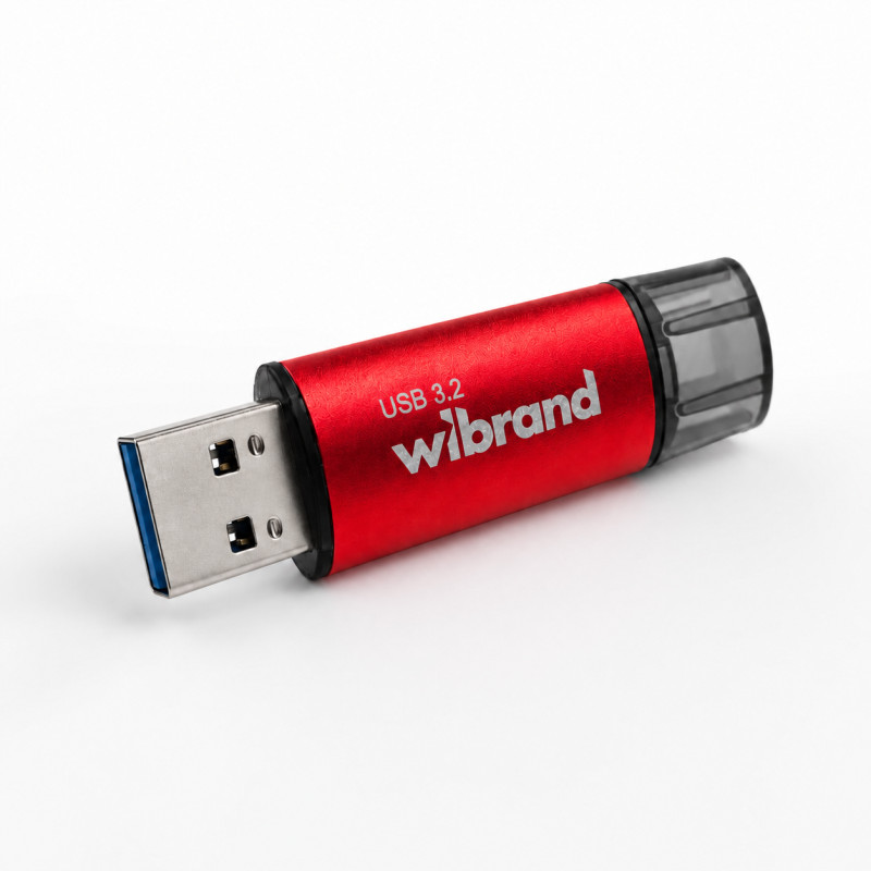 Флеш-накопичувач Wibrand USB 3.2 Gen1 Ladybug 128GB Red (WI3.2/LB128P10S)