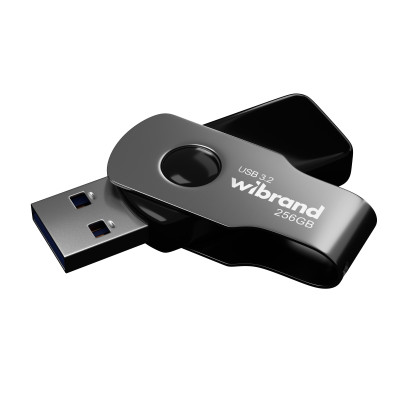 Флеш-накопичувач Wibrand USB 3.2 Gen1 Lizard 256GB Black (WI3.2/LI256P9B) Флеш-накопичувач Wibrand USB 3.2 Gen1 Lizard 256GB Black (WI3.2/LI256P9B)