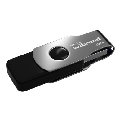 Флеш-накопичувач Wibrand USB 3.2 Gen1 Lizard 512GB Black (WI3.2/LI512P9B) Флеш-накопичувач Wibrand USB 3.2 Gen1 Lizard 512GB Black (WI3.2/LI512P9B)