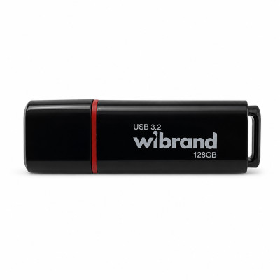 Флеш-накопичувач Wibrand USB 3.2 Gen1 Scarab 128GB Black (WI3.2/SC128P11B)