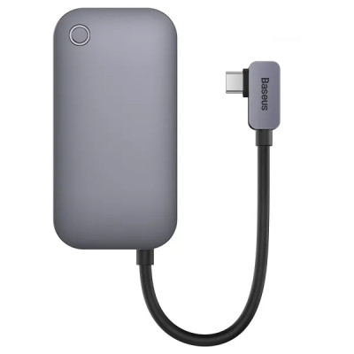 USB-хаб Baseus PadJoy 4-Port Type-C HUB Adapter Dark gray (WKWJ000013)