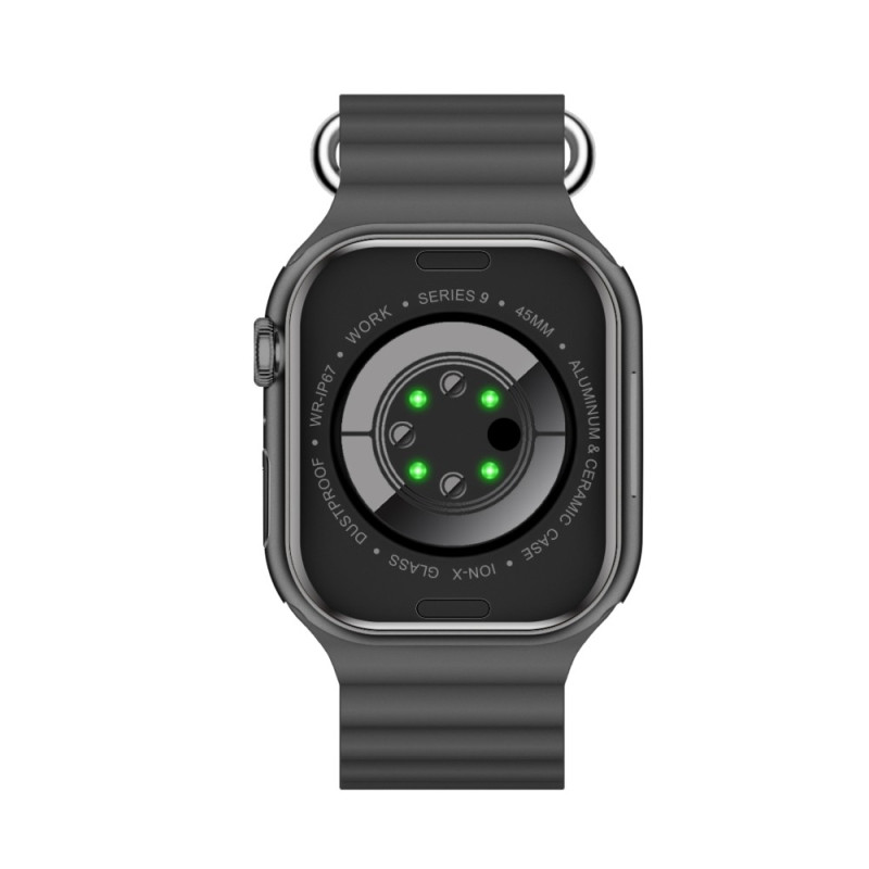 Смарт-годинник W&O X10 Pro 3 46mm. 240 mAh, IP67 Black (WOX10P3BL)