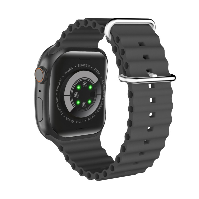 Смарт-годинник W&O X10 Pro 3 46mm. 240 mAh, IP67 Black (WOX10P3BL)