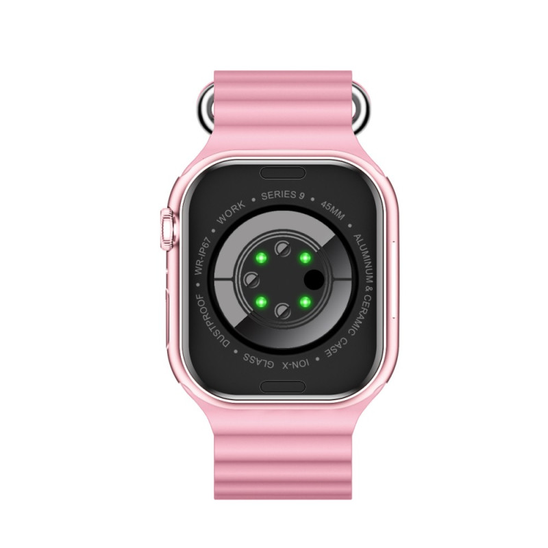 Смарт-годинник W&O X10 Pro 3 46mm. 240 mAh, IP67 Pink (WOX10P3PI)