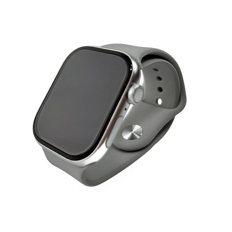 Смарт-годинник W&O X10 46mm. 240 mAh. Amoled+IP67 Silver (WOX10SI)