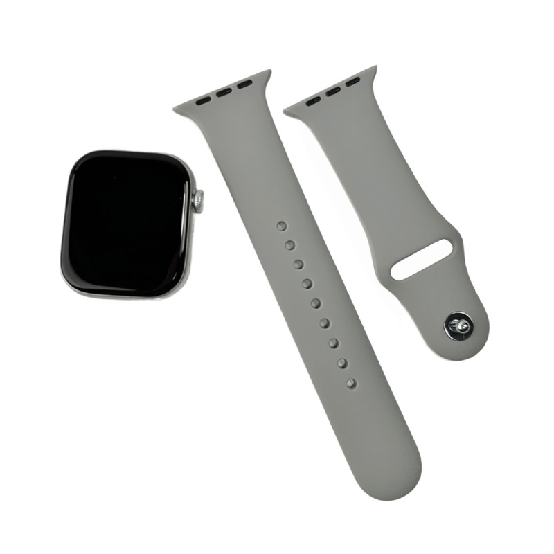 Смарт-годинник W&O X10 46mm. 240 mAh. Amoled+IP67 Silver (WOX10SI)