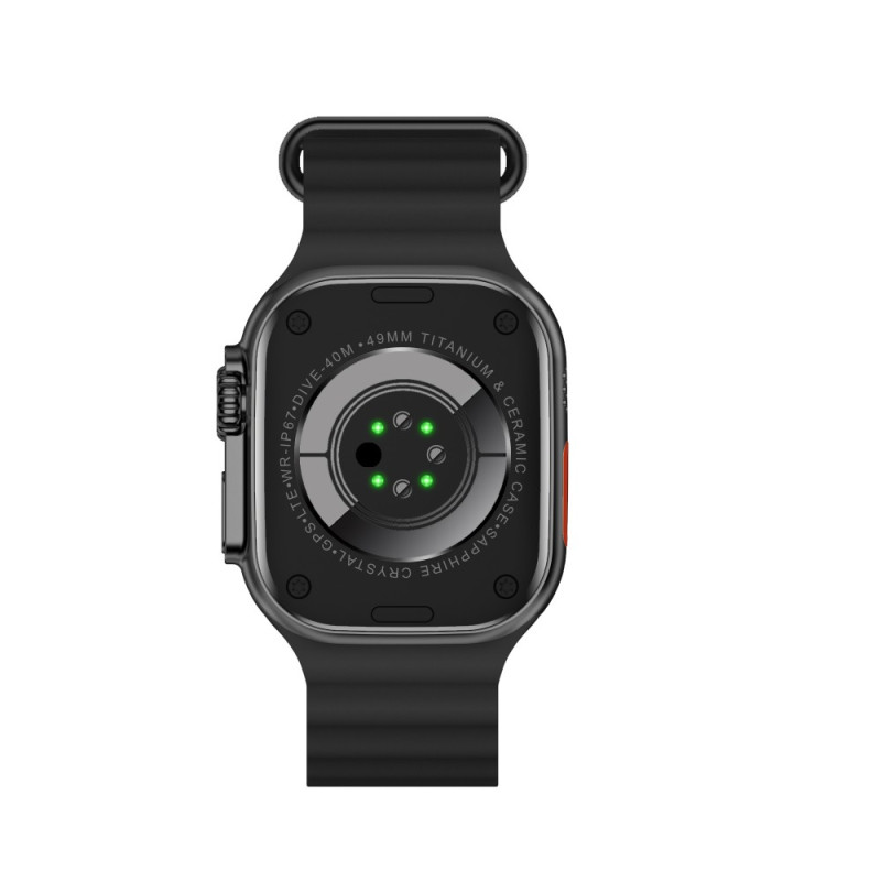 Смарт-годинник W&O X10 Ultra 3 49mm. 300 mAh. IP67 Black (WOX10U3BL)