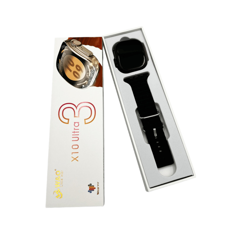 Смарт-годинник W&O X10 Ultra 3 49mm. 300 mAh. IP67 Black (WOX10U3BL)