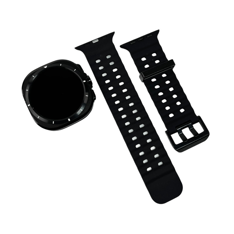 Смарт-годинник W&O X15 Max 38mm. 330 mAh. Amoled+IP67 Black (WOX15MBL)