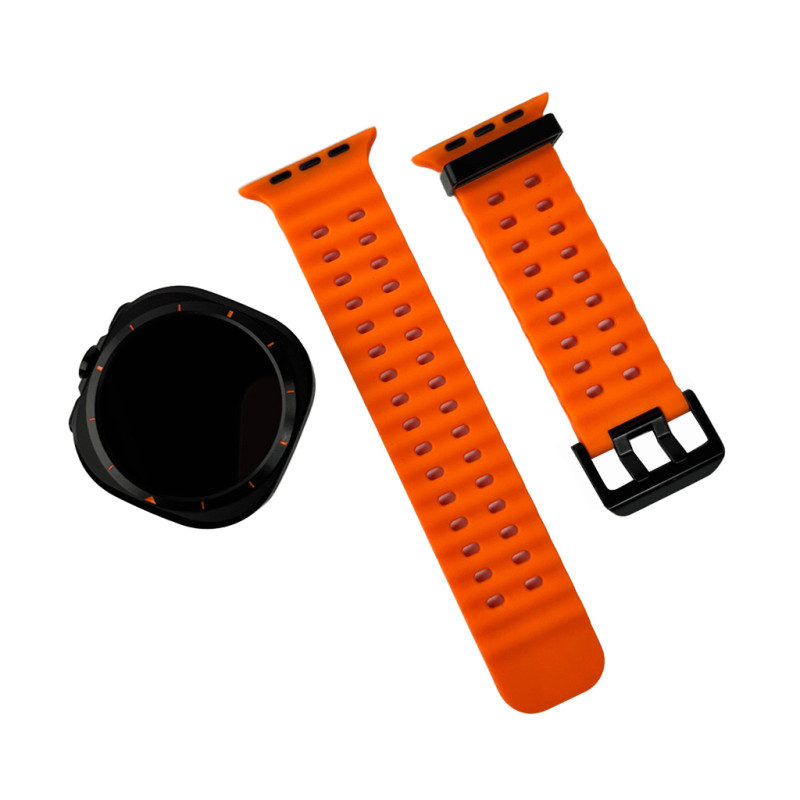 Смарт-годинник W&O X15 Max 38mm. 330 mAh. Amoled+IP67 Orange (WOX15MOr)