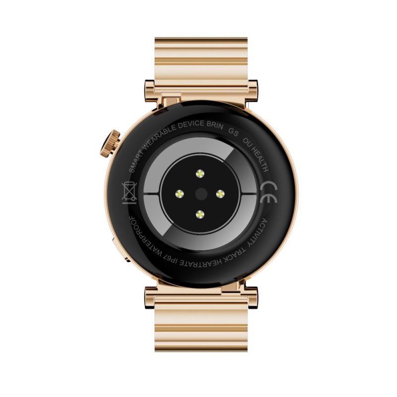 Смарт-годинник W&O X6 Pro Plus 38mm. 280 mAh. Amoled+IP67 Gold (WOX6PGO)