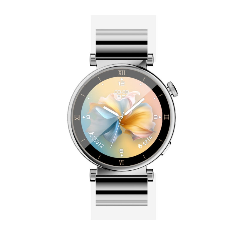 Смарт-годинник W&O X6 Pro Plus 38mm. 280 mAh. Amoled+IP67 Silver (WOX6PSI)