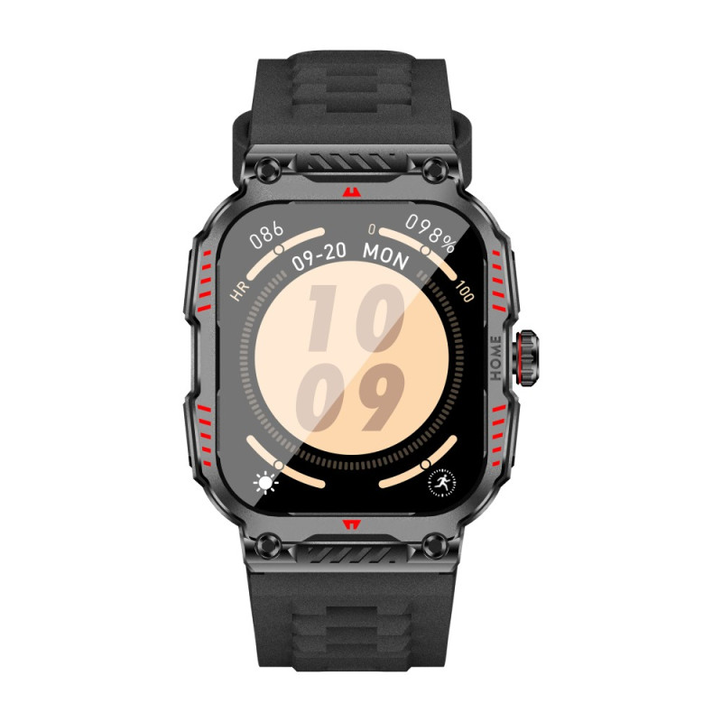 Смарт-годинник W&O X7 Plus 44mm. 300 mAh. IP67 Black (WOX7PBL)