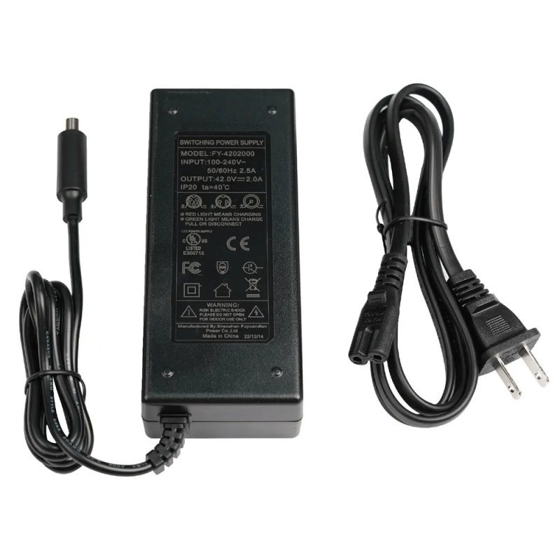 Зарядний пристрій для електросамокату OKAI-XVE для літій-іонних АКБ 42V 2A (XVE-4200200)