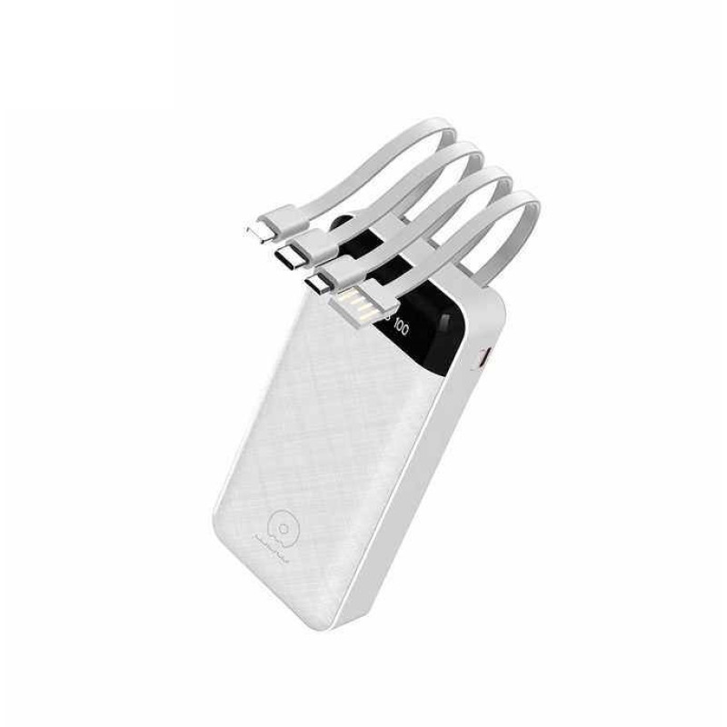Зовнішній акумулятор WUW Y131 20000mAh White (Y131)