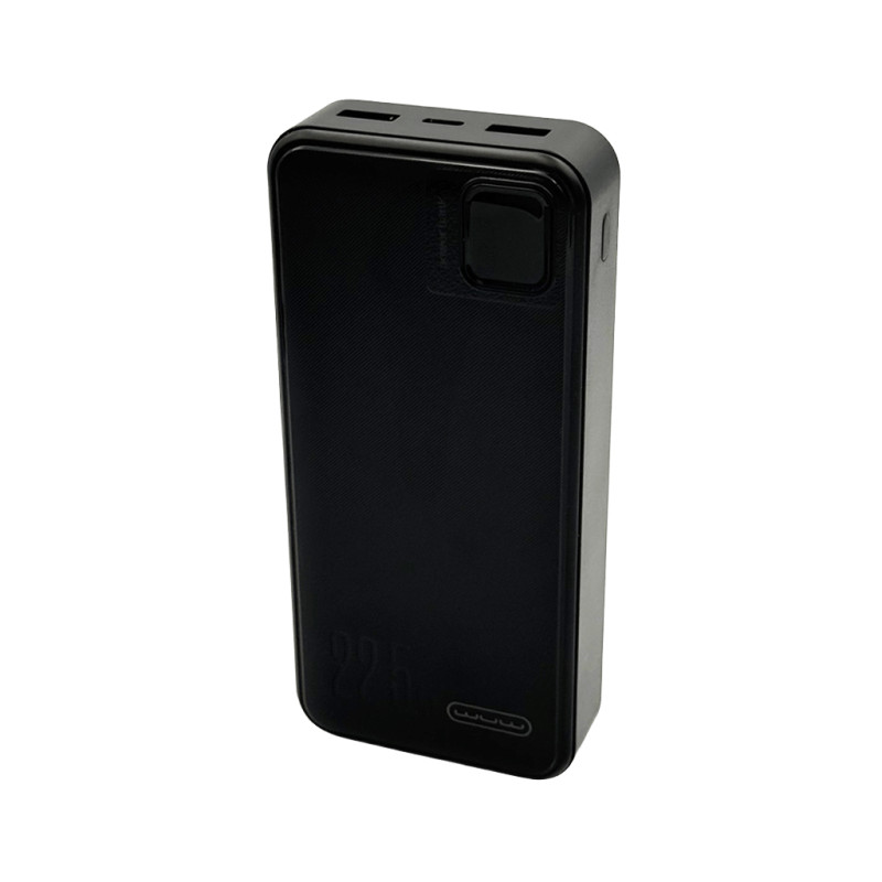 Зовнішній акумулятор WUW Y138 （PD22.5W quick charge) 20000mAh Black (Y138)