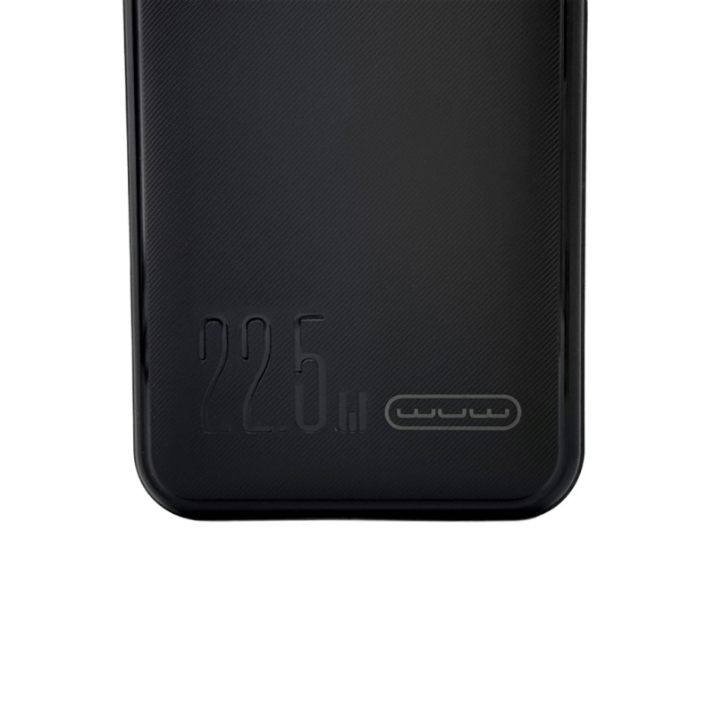 Зовнішній акумулятор WUW Y138 （PD22.5W quick charge) 20000mAh Black (Y138)