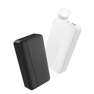 Зовнішній акумулятор WUW Y146  20000mAh + Led ліхтарик  Black (Y146)