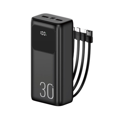 Зовнішній акумулятор WUW Y31 30000mAh Black (Y31)