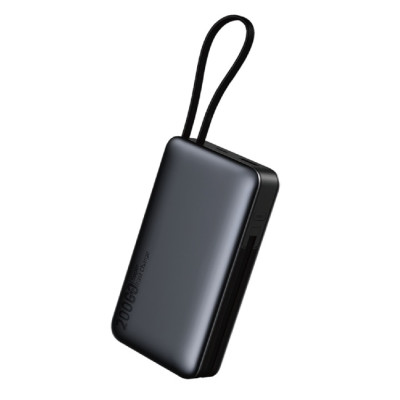 Зовнішній акумулятор WUW Y45 （PD22.5W quick charge) 20000mAh Black (Y45)