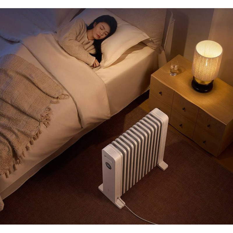 Обігрівач Xiaomi Mijia Graphene Oil Heater + (перехідник на EU розетку) (YTDNQ01ZM)