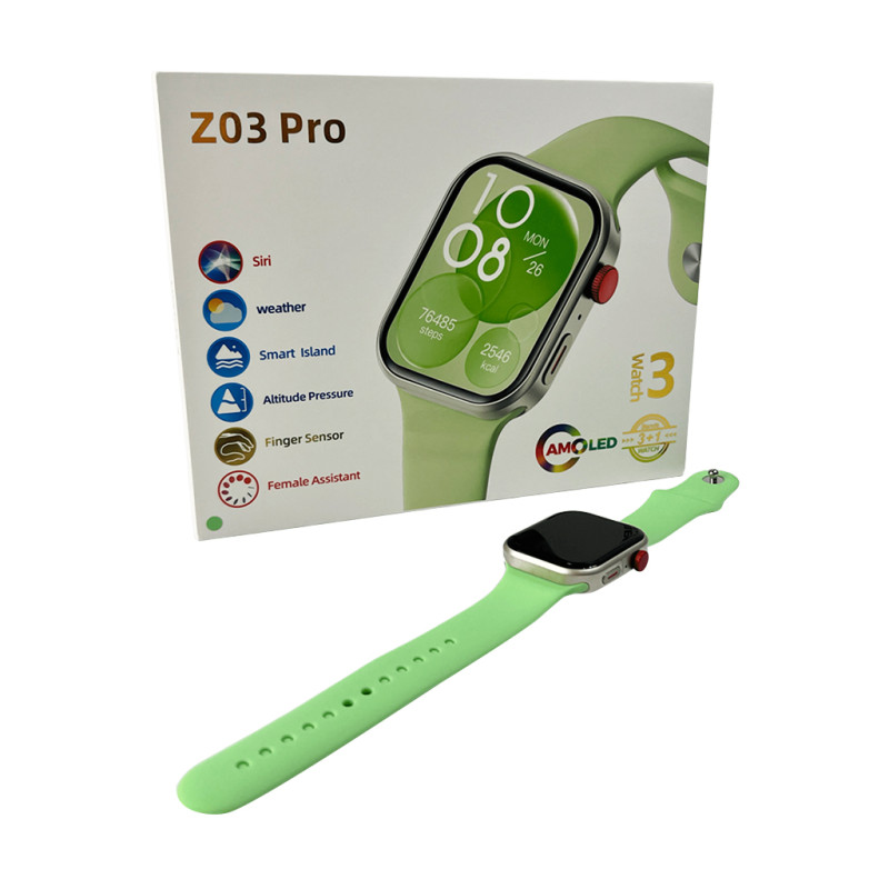 Смарт-годинник Fendior Z03 Pro 49mm. 200 mAh. IP65 Mint (Z03PMint)