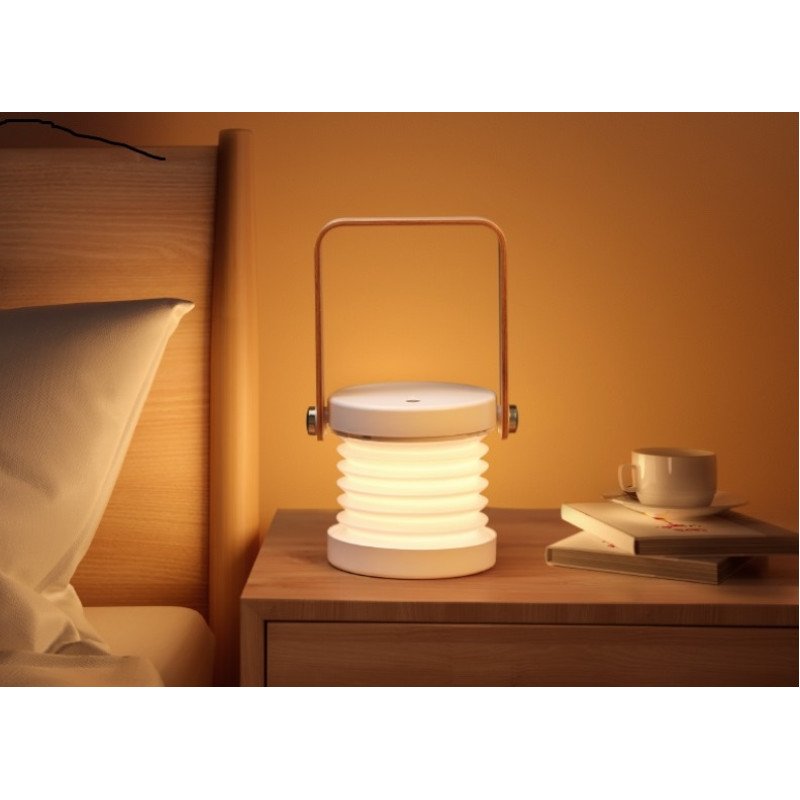 Світильник UsamsUS-ZB249 Multifunction Rechargeable LED Night Lamp Moonlight Series 1200mAh White (ZB249YH01)
